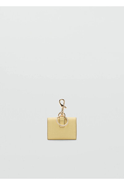 MANGO Woman Mini flap wallet keychain