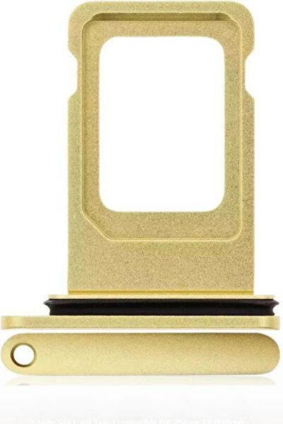 Apple iPhone 11 Θήκη κάρτας SIM μονής υποδοχής κίτρινη γνήσια