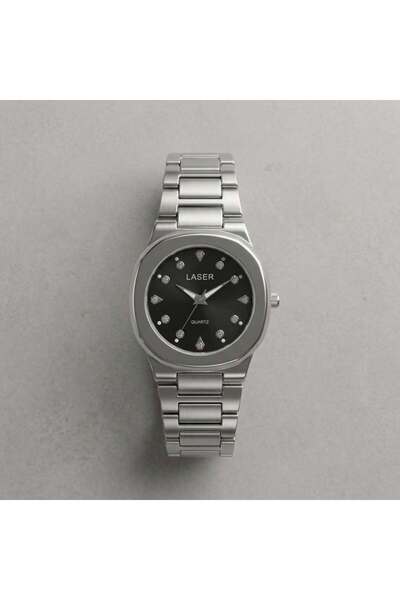 QUARTZ Laser Unique Collection Stainless Steel Unisex Watch