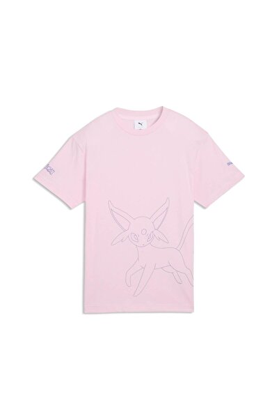 Puma تي شيرت x POKEMON Youth بقصة واسعة وتفاصيل جرافيكية