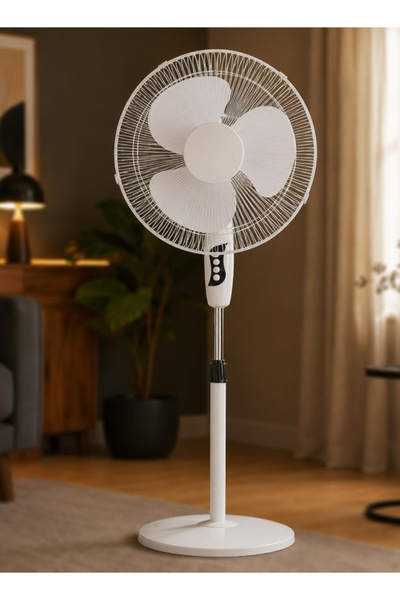 Cady One 16 Inch 45W 3-Speed Horizontal Oscillation 90 Degree Up-Down Tilt Ad...