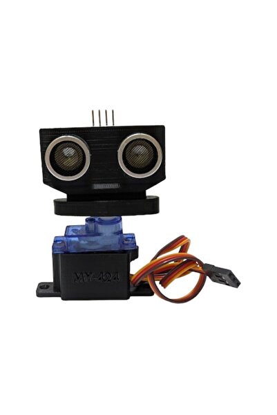 OEM Kit radar cu ultrasunete cu servomotor SG90 și senzor ultrasonic HC-SR04
