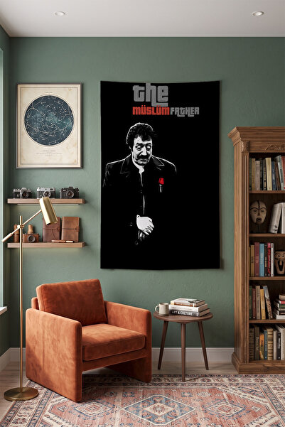 Milura Müslüm Gürses Duvar Örtüsü – Modern Dekoratif Kaliteli Kumaş Tapestry ...