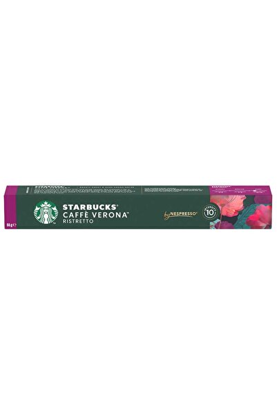 Starbucks Caffè Verona Capsule Cafea, 10 Buc, Compatibile Nespresso, Intensit...