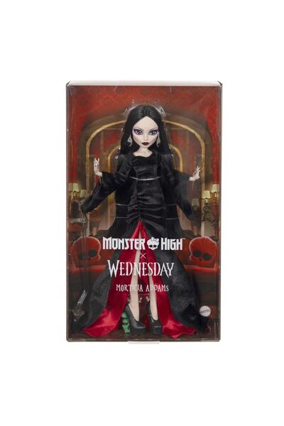 OEM MONSTER HIGH WEDNESDAY MORTICIA ADDAMS PĂPUȘĂ