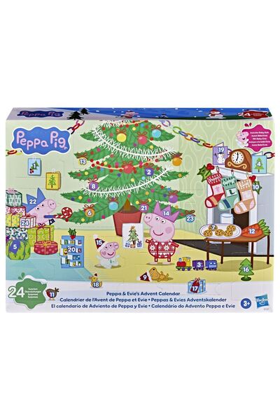 Hasbro Peppa Pig Calendarul de Advent al lui Peppa și Evie