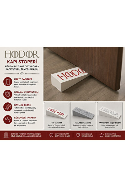 Memania Co Hodor Door Stopper Fun Game of Thrones Door Holder Bumper Ornament