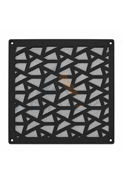 Artvek Decorative Metal Ventilation Cover – Mesh Grille Cover 40X40 cm Black ...