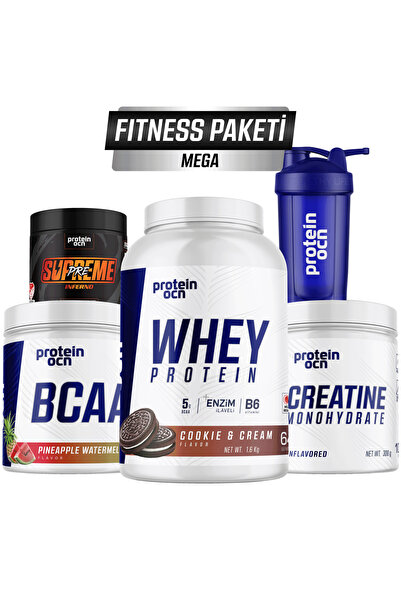 Proteinocean Fıtness Paketi Mega - Cookie & Cream / Pineapple Watermelon