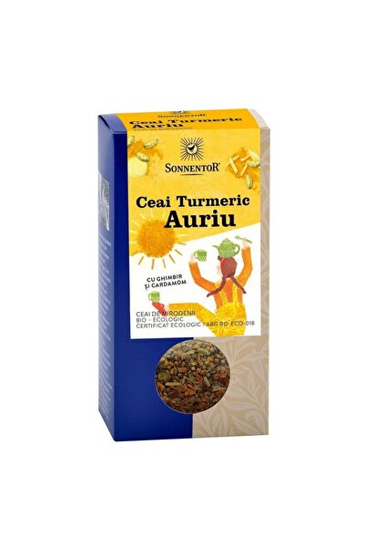Sonnentor Ceai Turmeric Auriu /Bio 120g