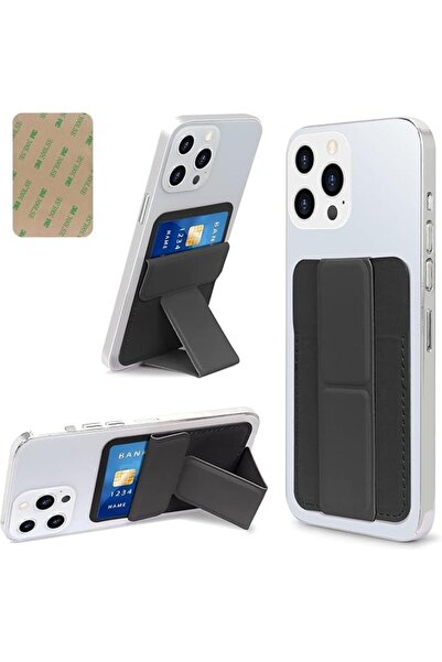 Generic Card Holder with Stand for Phone, Sticky Back Phone Card Holder with ...