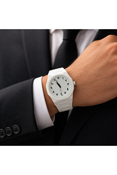 Shinex Accessory Noir Arabic Premium Erkek Kol Saati - Arap Rakamlı Minimal T...