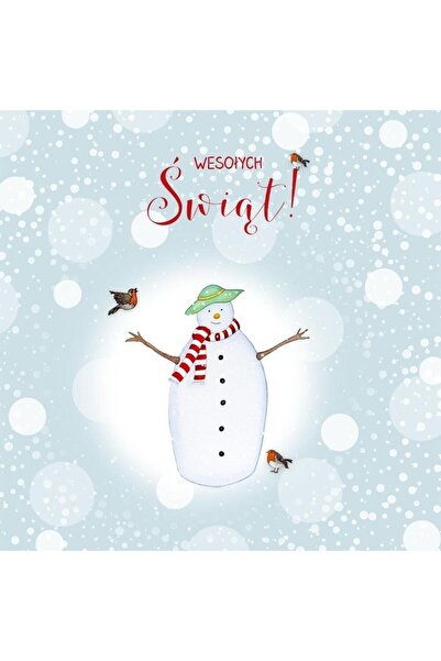 Clear Creations Felicitare cu plic, Clear Creations, Swarovski, Om de zapada,...