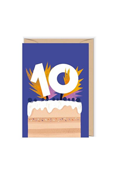 Cudowianki Felicitare deschizabila Urodziny 10, card aniversar, multicolor, 1...