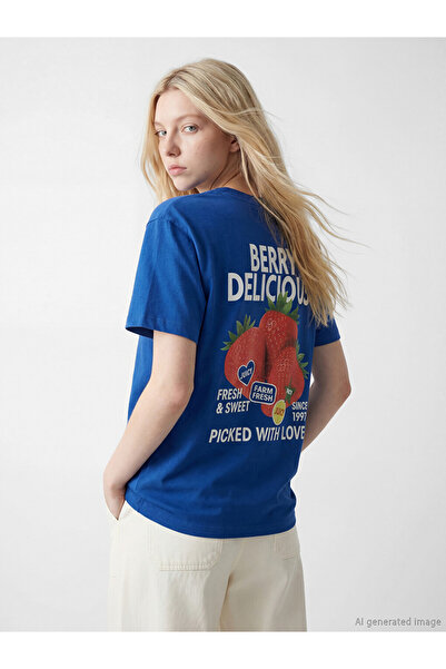 LC Waikiki Γυναικείο T-shirt με λαιμόκοψη Crew