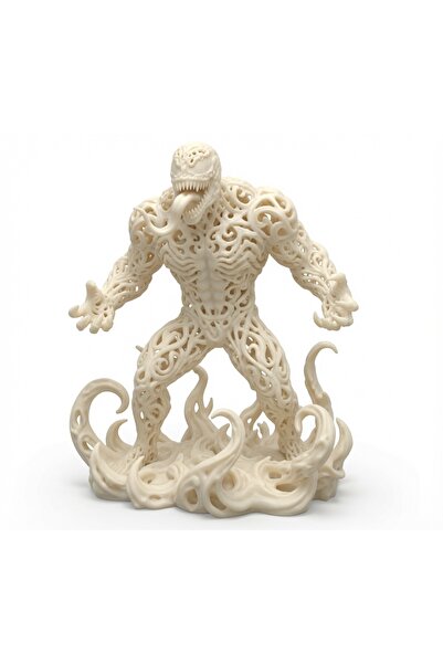 SepetZone Venom Figürü - Detaylı Venom Heykeli Koleksiyonluk 10cm