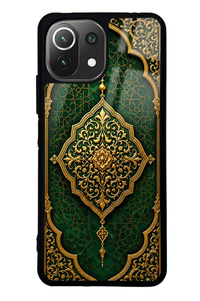 Spoyi Xiaomi Mi 11 Lite Emerald Ottoman Majesty Designed Glossy Phone Case