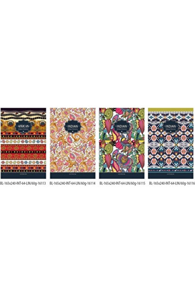 Fresh Caiet decorativ 165x240 mm, 64 pagini liniate, rigidizat
