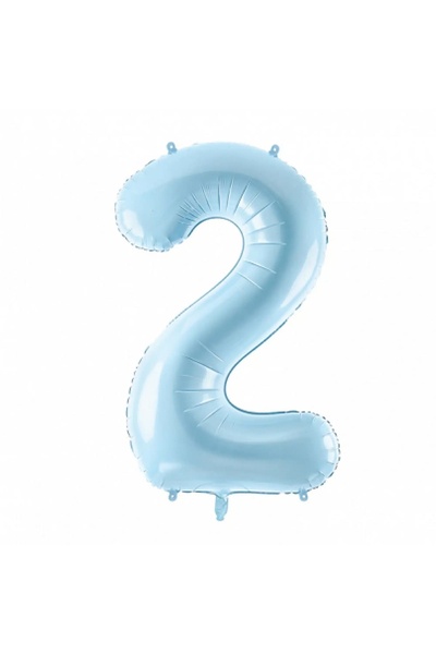 Baloane Vesele Balloon Number 2 Blue CFR8-2