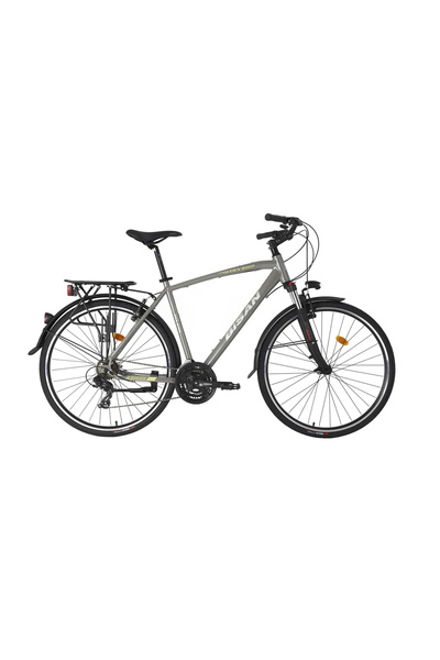 Bisan TRX 8100 City 28 Jant V-Fren Açık Metalik Gri Yeşil Şehir Bisikleti 50 ...
