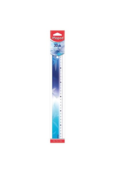 Maped Rigla/linija Arctic transparenta, cu marcaje la fiecare 5 cm, multicolo...