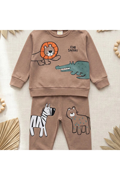 air baby Clup Safari Patterned Seasonal 2-Piece Baby Boy Set