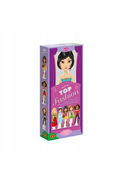 ALEXANDER Set creativ de papusi Top Fashion, Carton/Plastic, 5 modele, multic...