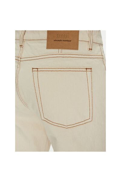 ami Paris Blugi bărbați HTR001.DE0039 Crem