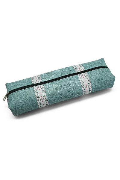 OEM Penar mare/etui, Make Notes Green Forest GRF-PCL, laminat, cu fermoar, Mu...
