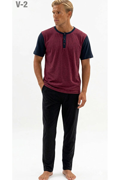 ALFA AKSESUAR 03 Kly Battal Men's Pajama Set 2205