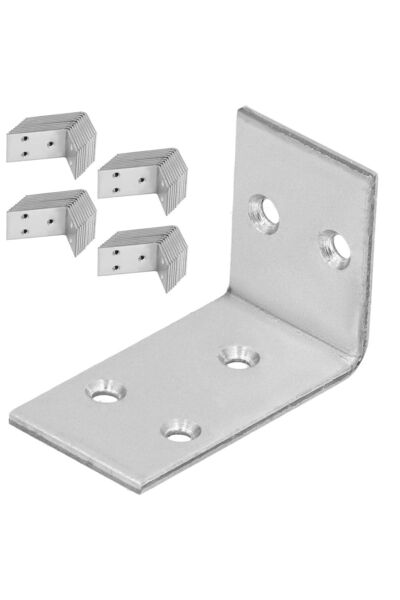 KOTARBAU Conector de construcție tip unghiular de tâmplărie, din oțel inoxida...