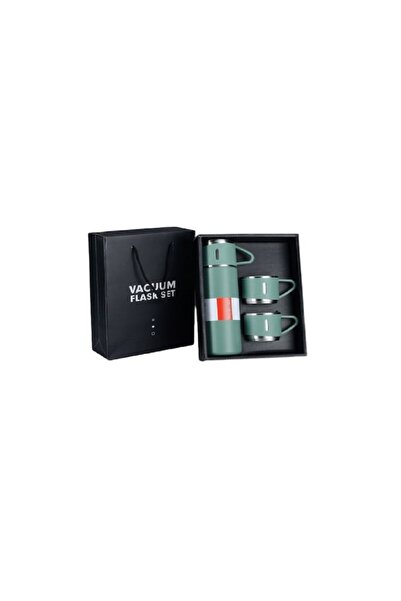 OEM Set termos cu 2 căni metalice, 500 ml