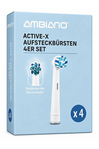 Home Replacement heads for Ambiano Active-X electric toothbrush