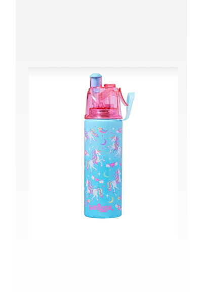 SMIGGLE püskürtmeli çelik suluk 420 ml