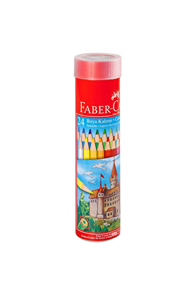 Faber-Castell Yayınları Faber-Castell Dry Paint Red Line صندوق أنبوب معدني با...