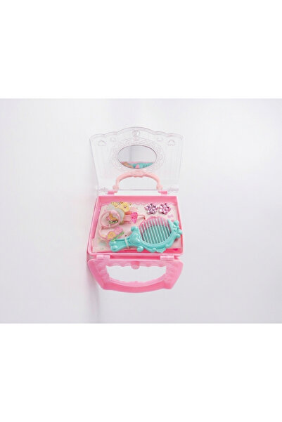 Purple Shade Girls Cute Blue Vanity Case Makeup & Hair Accessories Toy Set - ...