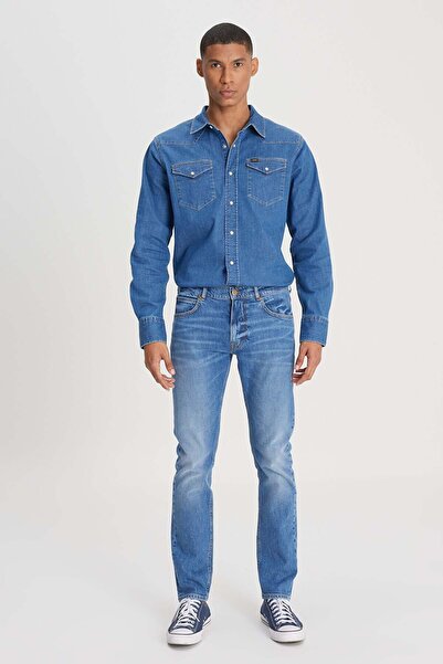 Lee Luke Jean Pantolon Indigo Vintage