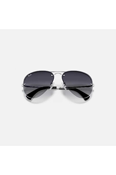 Ray-Ban Rayban 59 mm Men's Rectangular Sunglasses, Black, RB3449-300/8G-59