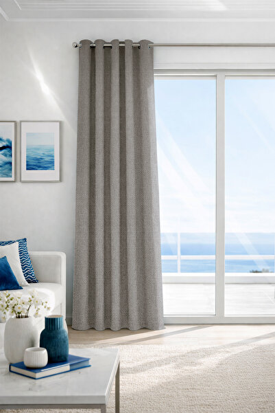 Premier Home Κουρτίνα φόντου Nadia Beige Προσαρμοσμένου Μεγέθους 160X270 1x2,...