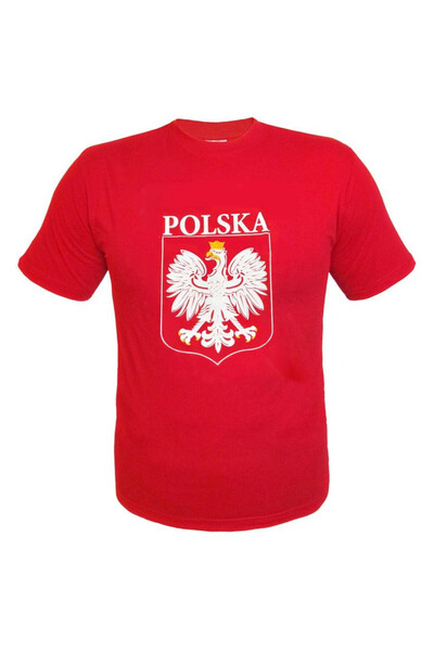 Arpex Tricou barbati, Arpex, imprimeu vultur, rosu, XL INTL