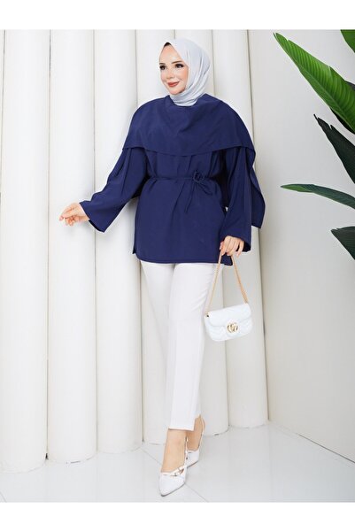 REMA BUTİK Tunic with Cape Detail