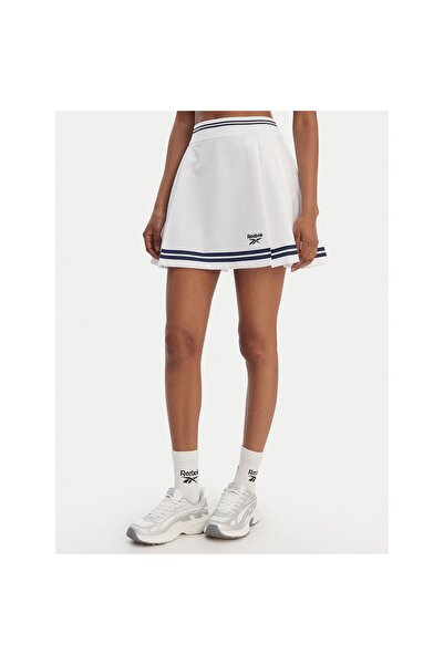 Reebok Fustă mini de damă RK25491CCW Albă