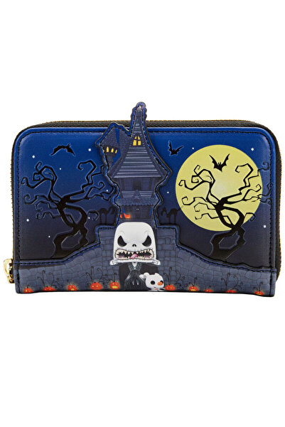Loungefly Portofel Disney Koszmar inainte de Craciun, multicolor, 10x3x16cm