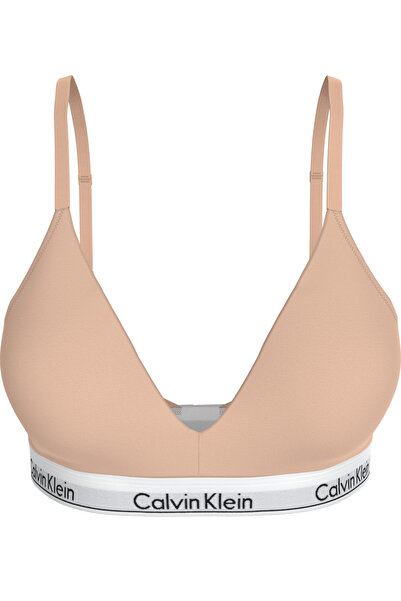 Calvin Klein Women's Orange Lightly Padded Triangle Cut Maternity Bra