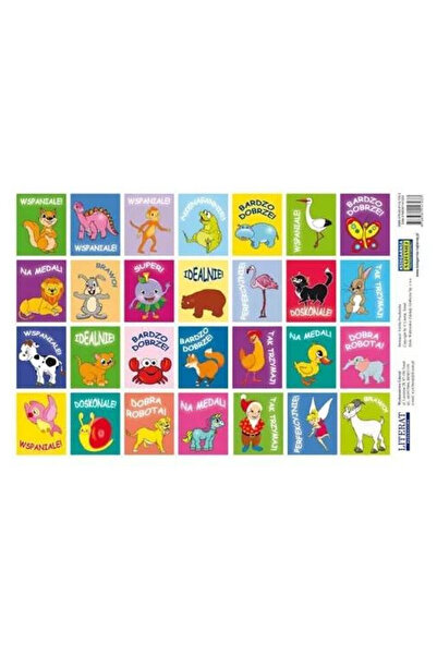 OEM Set stickere motivationale Literat multicolor 28 buc