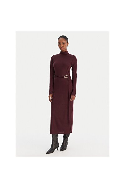 Vero Moda Rochie tricotată de damă 10336207 Bordeaux