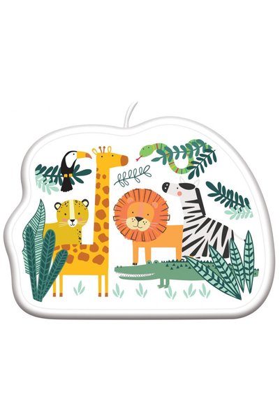 AMSCAN Lumanare tort copii, Amscan, Jungla, Animale, Multicolor