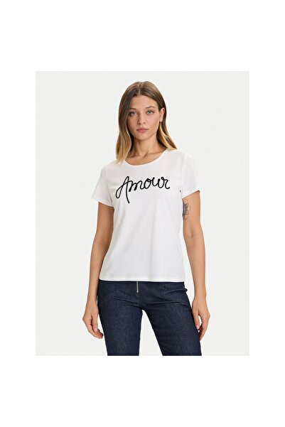 Morgan Tricou de damă 252-DMIO Alb