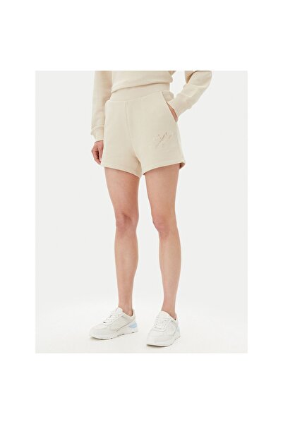 Armani Exchange Γυναικεία Αθλητικά Σορτς XW000598 AF11852 Μπεζ