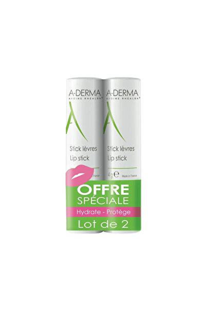 A-DERMA Σετ Duo, A-Derma, A-Derma, Ενυδατικό Βάλσαμο Χειλιών, 2 τεμάχια, 4 ml